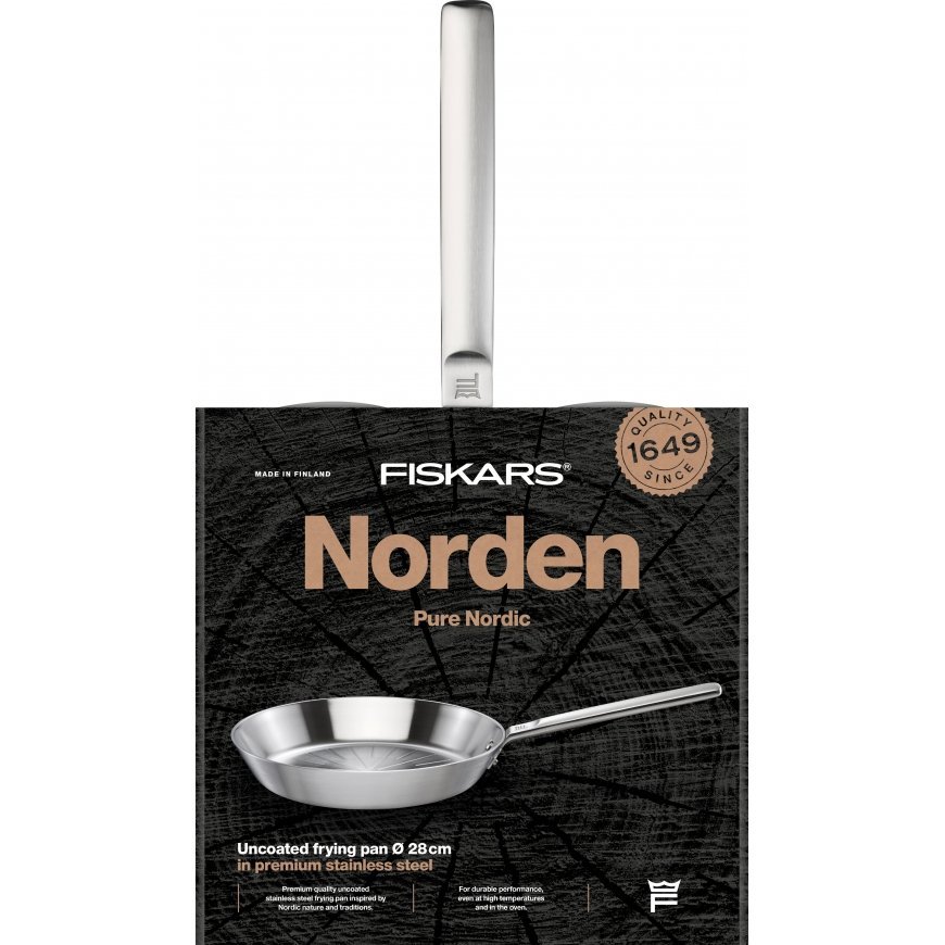 Fiskars Norden frying pan, 28 cm, uncoated – 4