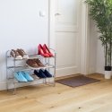 Tatkraft Maestro Heavy Duty Shoe Rack Steel 3 Tier Extendable