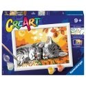 Ravensburger Paint by Numbers Autumn Cats Ravensburger Paint by Numbers Autumn Cats