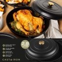 Russell Hobbs RH02525BEU7 Cast iron casserole 30cm black Russell Hobbs RH02525BEU7 Cast iron casserole 30cm black