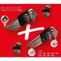 L-kuuskant ja L-Torx võtmete komplekt, 22 osa, KS Tools L-kuuskant ja L-Torx võtmete komplekt, 22 osa, KS Tools