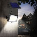 Maclean Energy MCE438 Saules LED prožektors ar kustības sensoru, IP44, 5W, 400lm, 6000K auksti balts