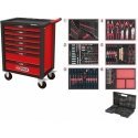 Tool trolley RACINGline, 7 drawers + 598-part set, KS Tools Tool trolley RACINGline, 7 drawers + 598-part set, KS Tools