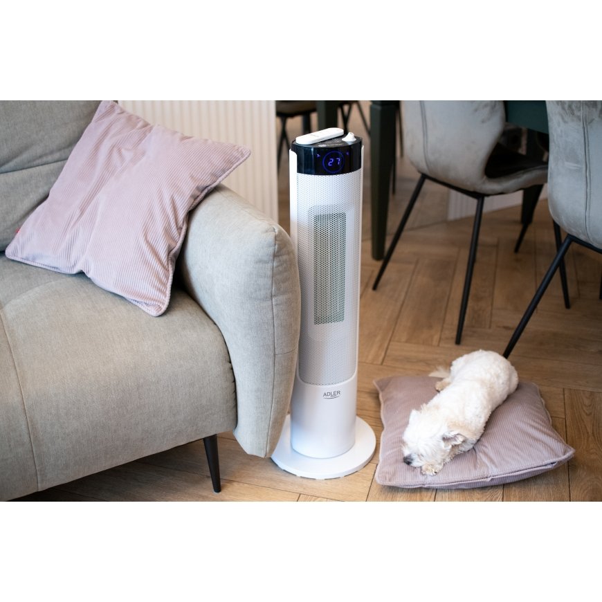 Adler Tower Fan Heater with Humidifier AD 7730 Ceramic, 2200 W – 8