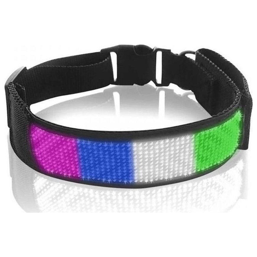 Doggy Village Programmable/interactive collar with color LED display for medium and large dogs – 2