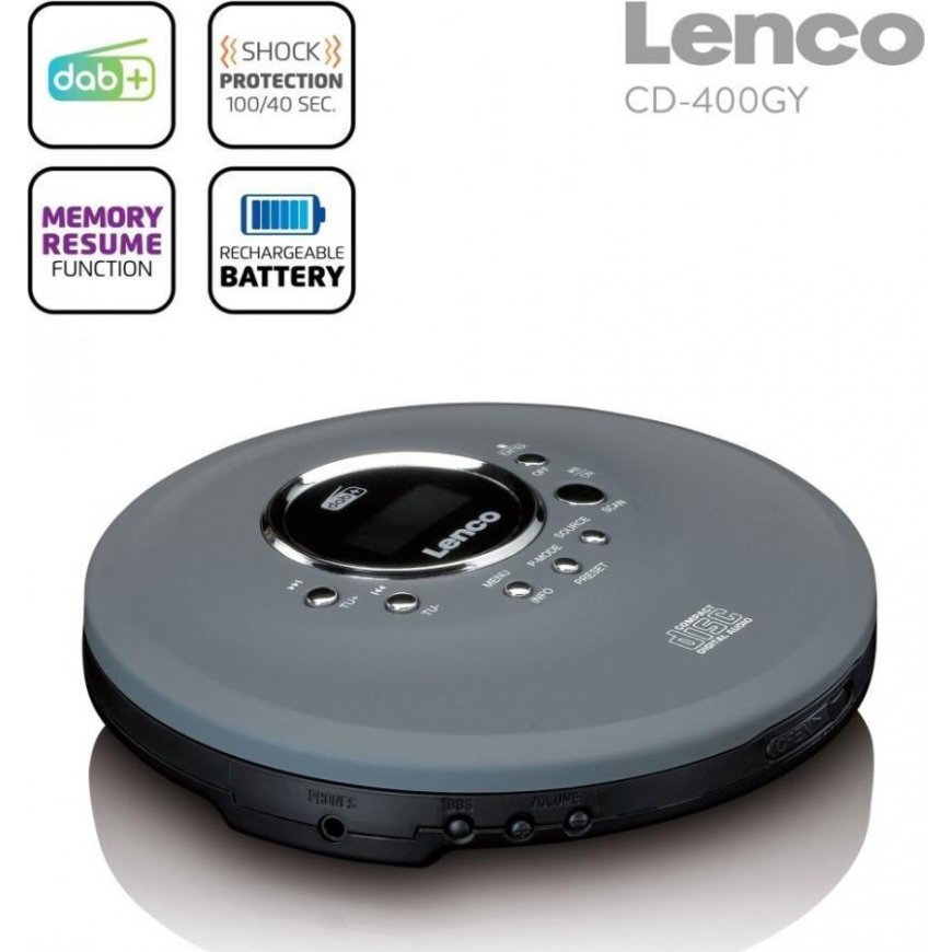 Lenco Radio Lenco Lenco CD-400GY -