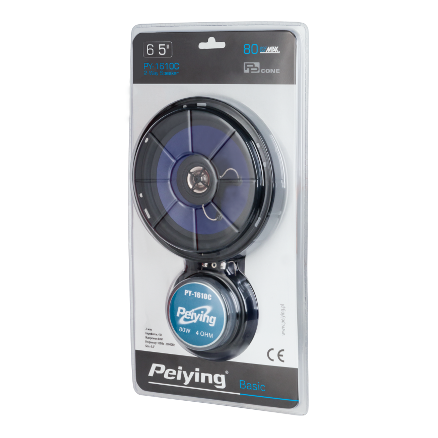 PeiYing PY-1610C Car Speaker – 8