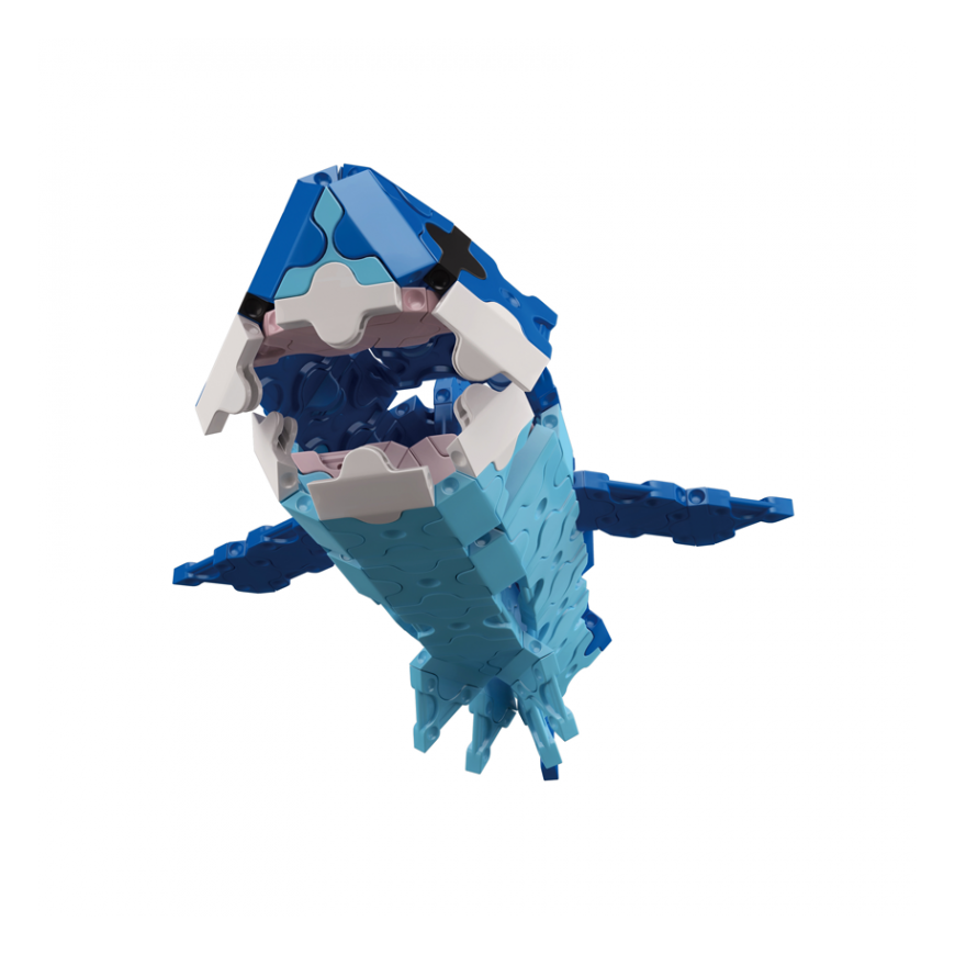 LaQ Marine World Shark construction set - to open up the wonderful ocean world of LaQ to every child – 3