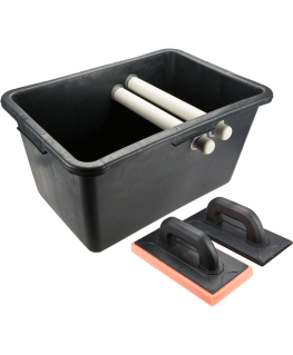 Topex tiling set 40l capacity + rubber float + soft sponge (13A339)
