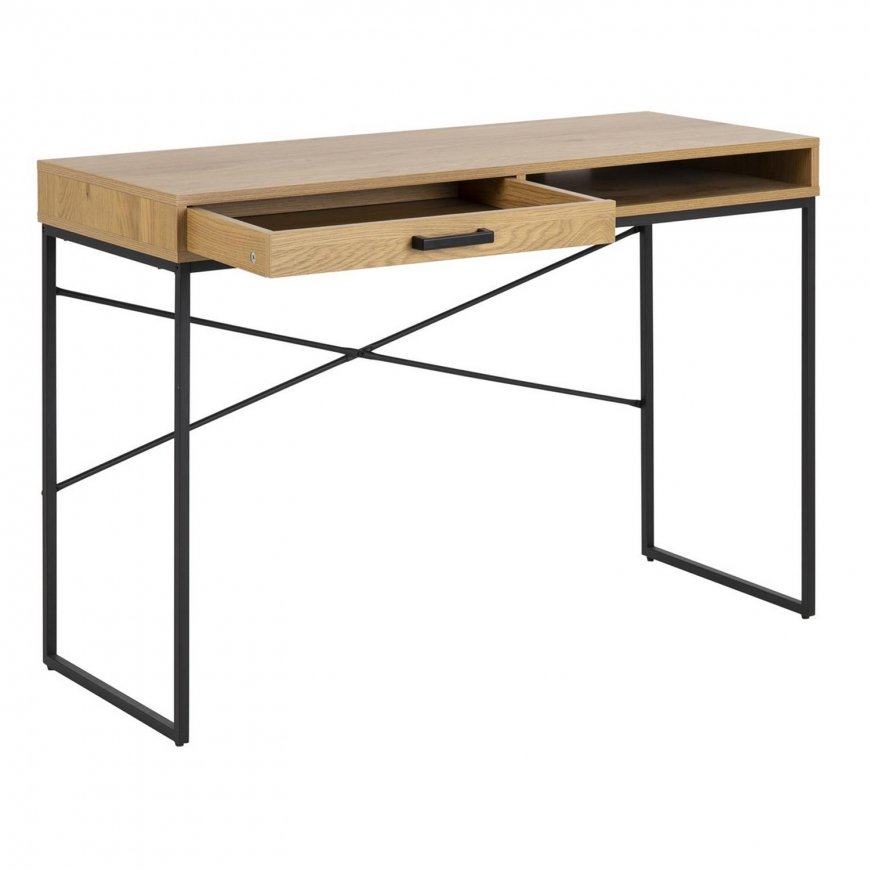 Desk SEAFORD 110x45xH75cm, oak – 2