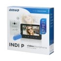 Orno Hands-free video intercom kit, color, LCD 7 inch, with proximity key fob reader, in-ground inte Orno Hands-free video intercom kit, color, LCD 7 inch, with proximity key fob reader, in-ground inte