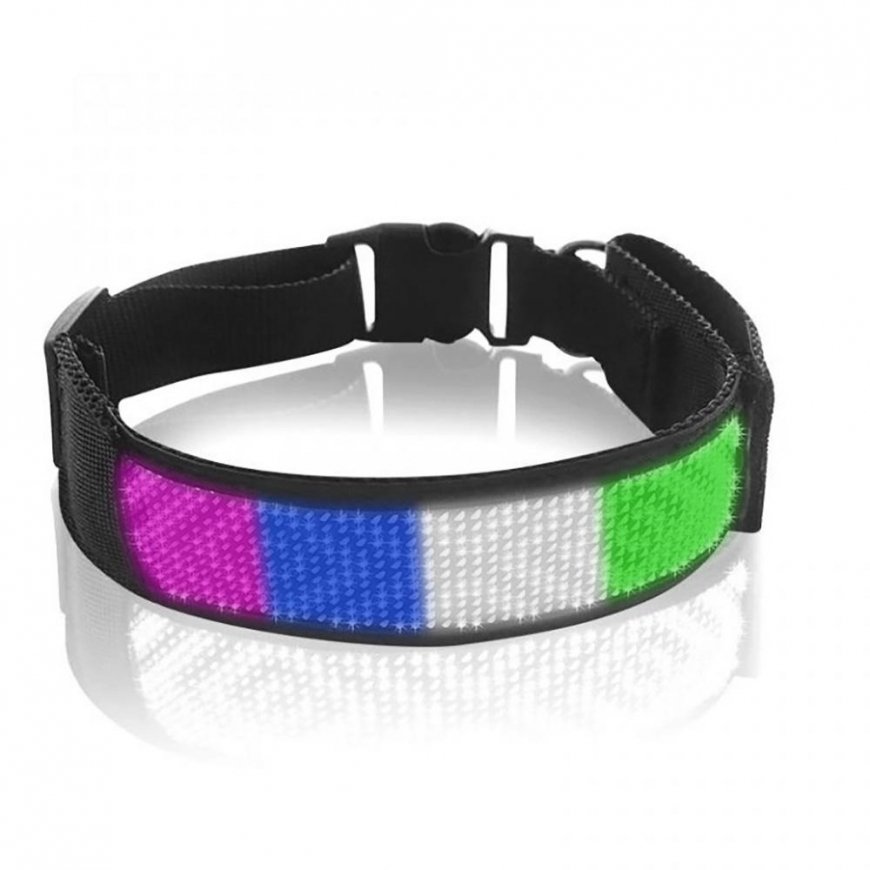 Media-Tech Collar with LED screen, controlled