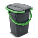 GreenBlue Black and Green tourist toilet (GB320BG)