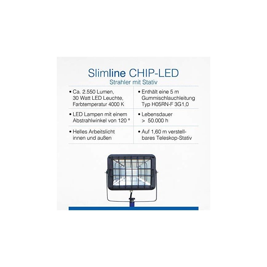 30W LED lamp with stand AS-SCHWABE – 4