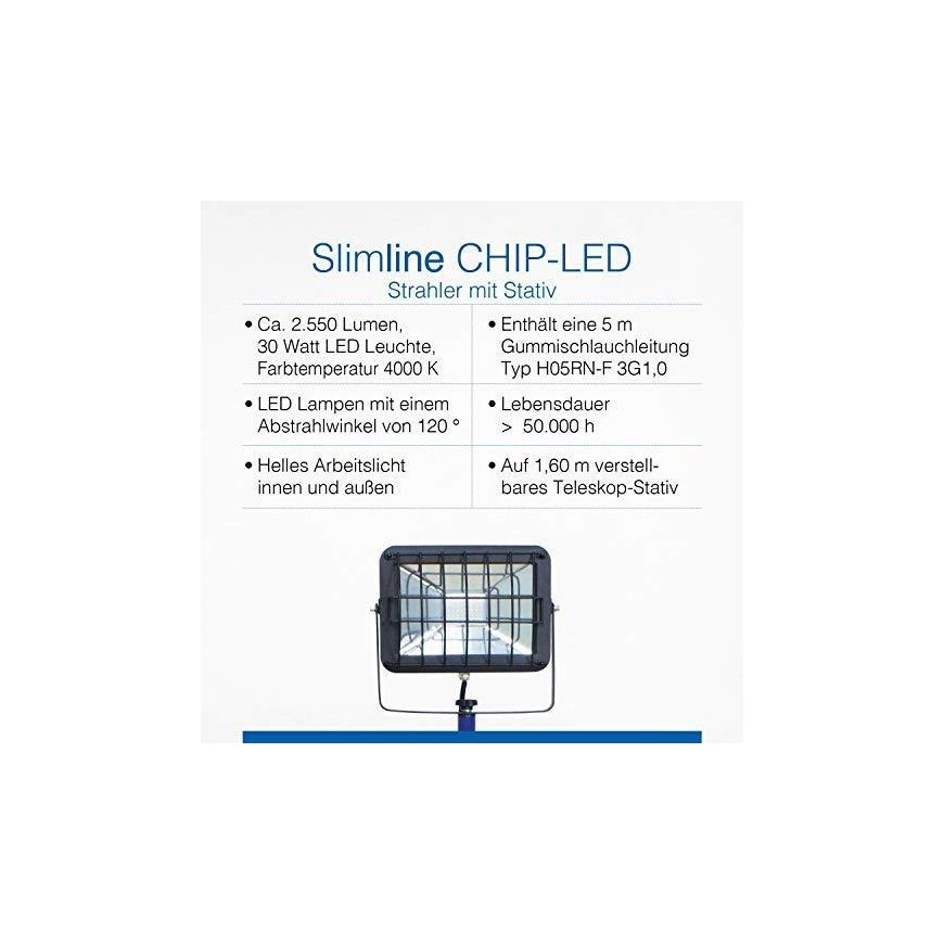 30W LED šviestuvas su stovu AS-SCHWABE – 9