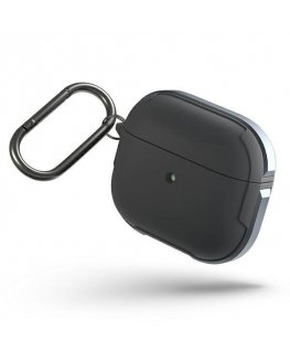 UNIQ CASE Valencia AirPods 3 Black/Grey Antimicrobial