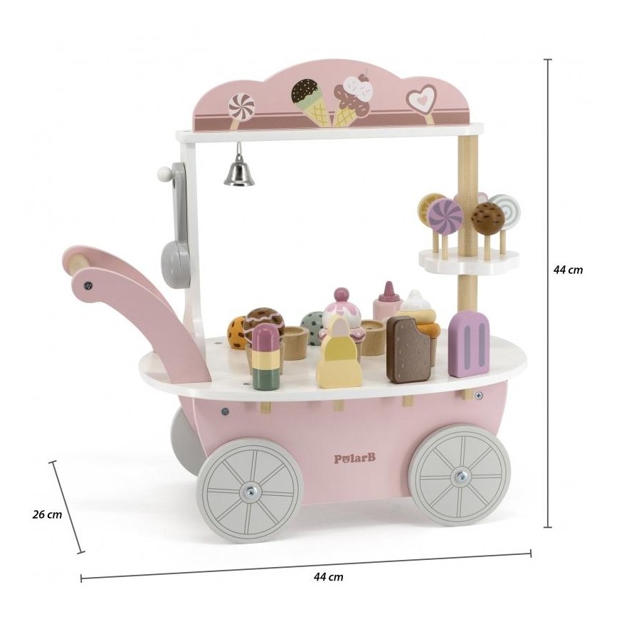 Viga Toys Toy wooden confectionery and ice cream shop for children PolarB Viga – 2