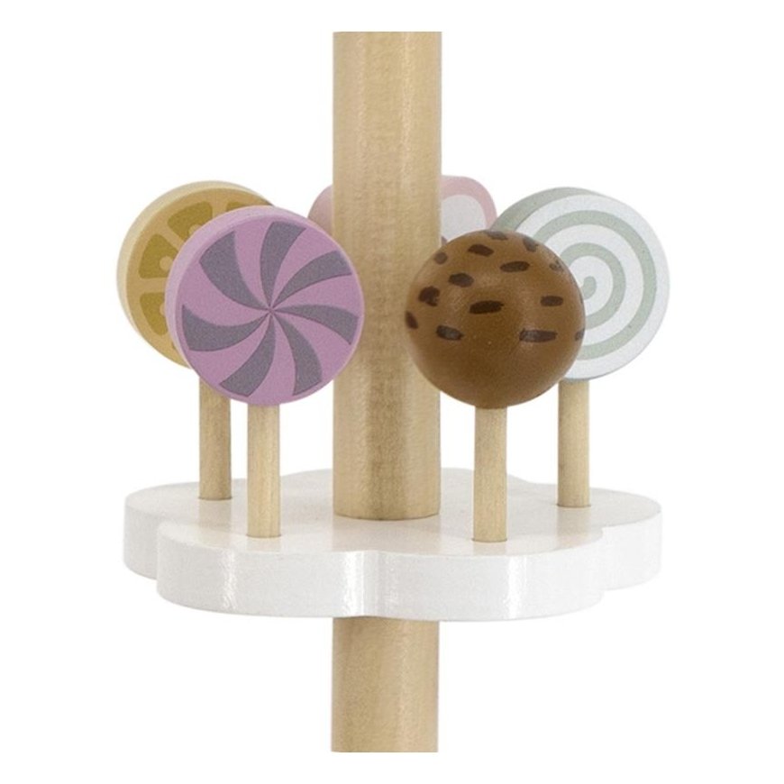 Viga Toys Žaislinė medinė cukrainė ir ledų parduotuvė vaikams PolarB Viga – 8