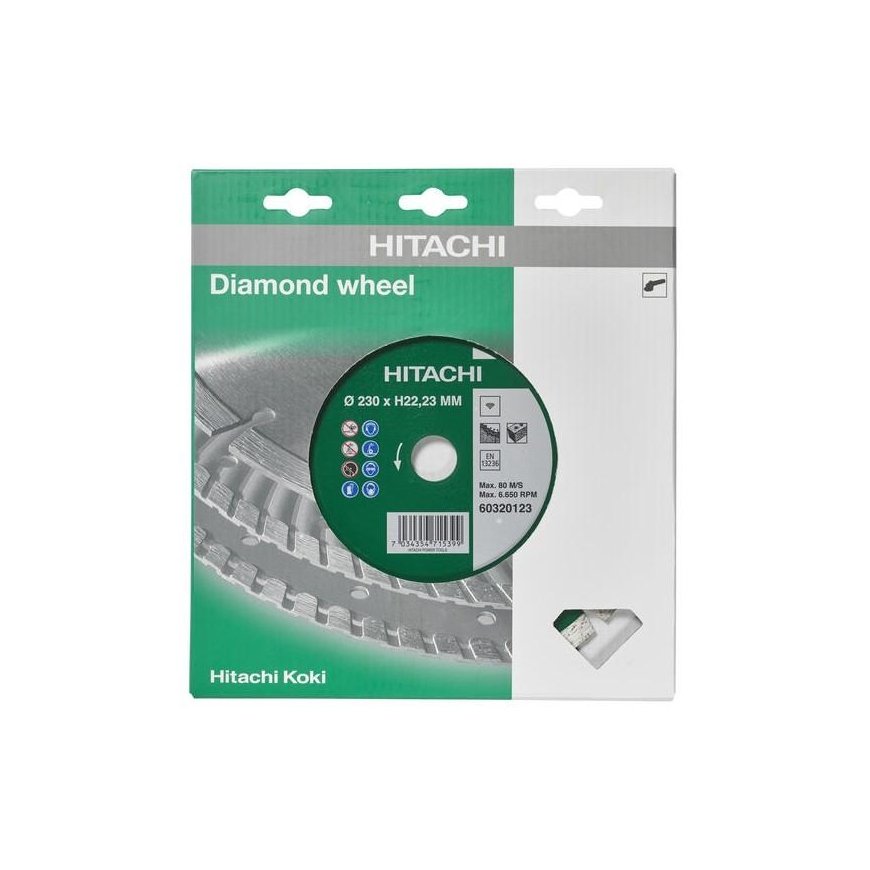 Hikoki Accessories Deimantinis diskas HITACHI Standart Ø230x22,23 – 2