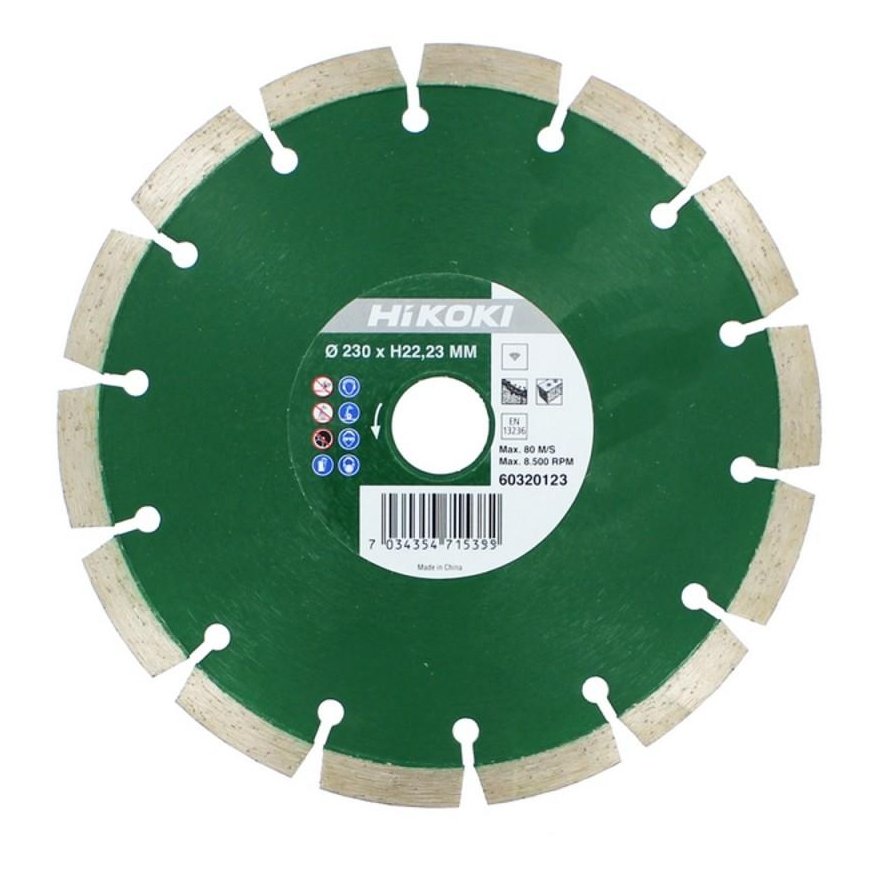 Hikoki Accessories Diamond disc HITACHI Standart Ø230x22,23 – 5