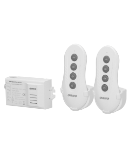 Orno Belaidis 3 kanalų apšvietimo valdiklis, 2 nuotolinio valdymo pultai