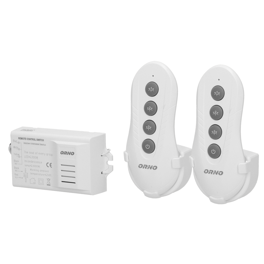 Orno Wireless 3-channel lighting controller, 2