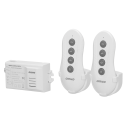 Orno Wireless 3-channel lighting controller, 2 remote controls