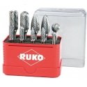 10-piece carbide milling cutter set RUKO 10-piece carbide milling cutter set RUKO