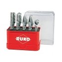 10-piece carbide milling cutter set RUKO 10-piece carbide milling cutter set RUKO
