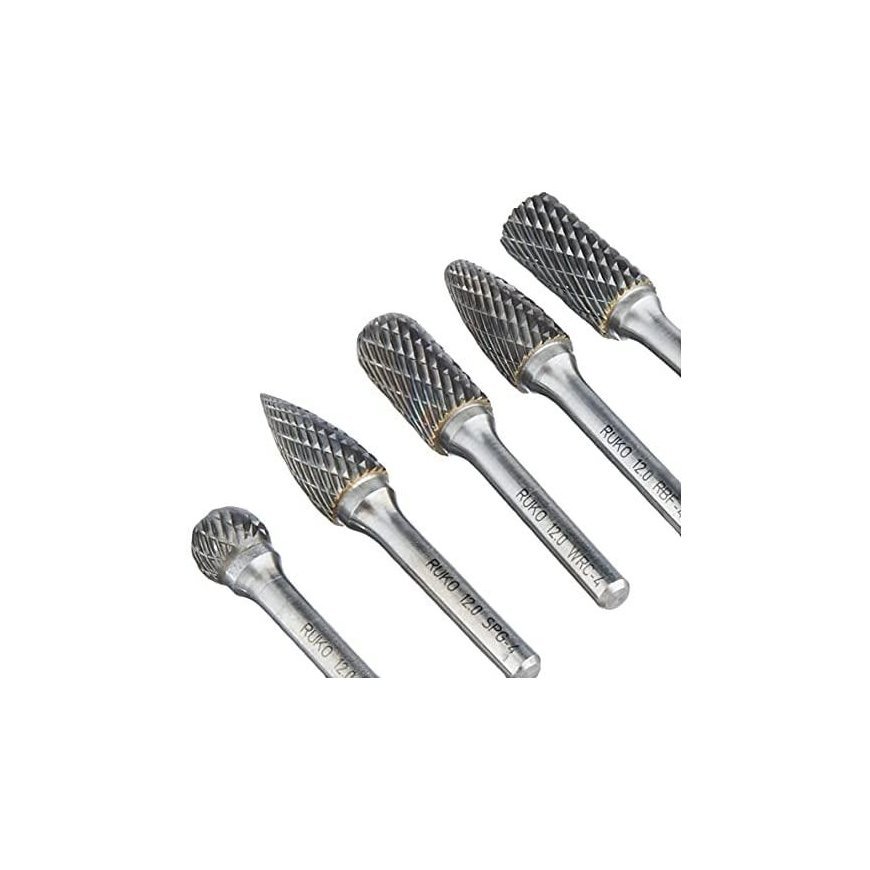 10-piece carbide milling cutter set RUKO – 12
