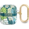 Guess Guess GUA2HHFLN AirPods Cover Green/Green Flower Band Set Guess Guess GUA2HHFLN AirPods Cover Green/Green Flower Band Set