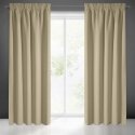 Euro curtains ZAS / LOGAN / BEŻO 135X270 T Euro curtains ZAS / LOGAN / BEŻO 135X270 T