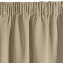 Euro curtains ZAS / LOGAN / BEŻO 135X270 T Euro curtains ZAS / LOGAN / BEŻO 135X270 T