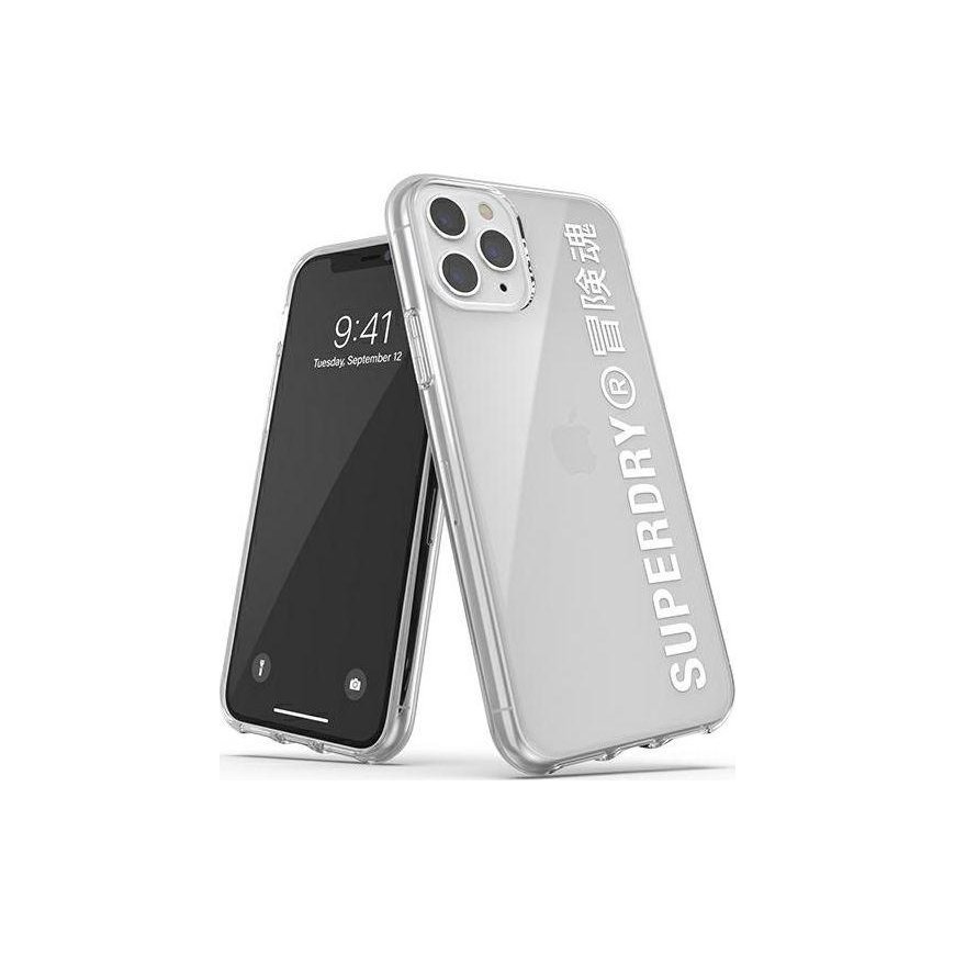 Superdry SuperDry Snap iPhone 11 Pro Max Clear Case white / white 41580