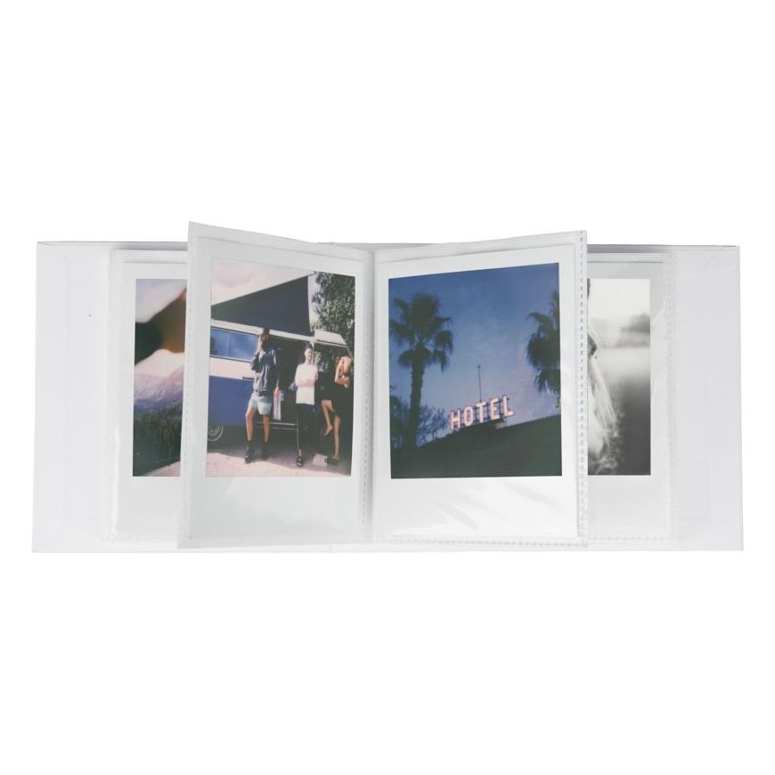 Polaroid nuotraukų albumas 40 vnt. skirtas Polaroid 600 Sx-70 / baltas mažas – 4
