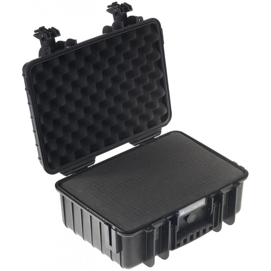 B&W International B&W Outdoor Case Type 4000 black with cut-out foam insert – 2