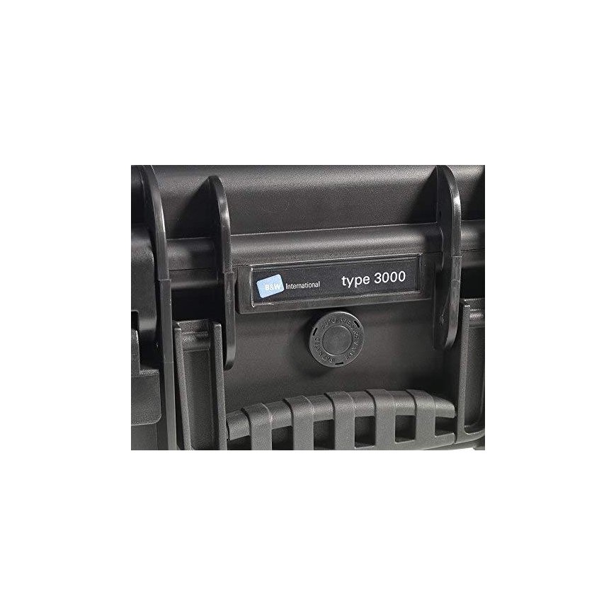 B&W International B&W Outdoor Case Type 4000 black with cut-out foam insert – 11