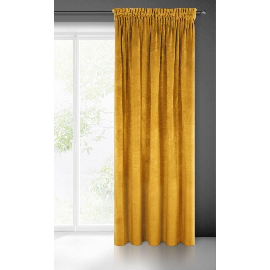 Night curtain made of soft velvet Eurofirany DIVA LINE RIA 140X270 cm, tape/tunnel/hooks, 300 g/m2, – 2