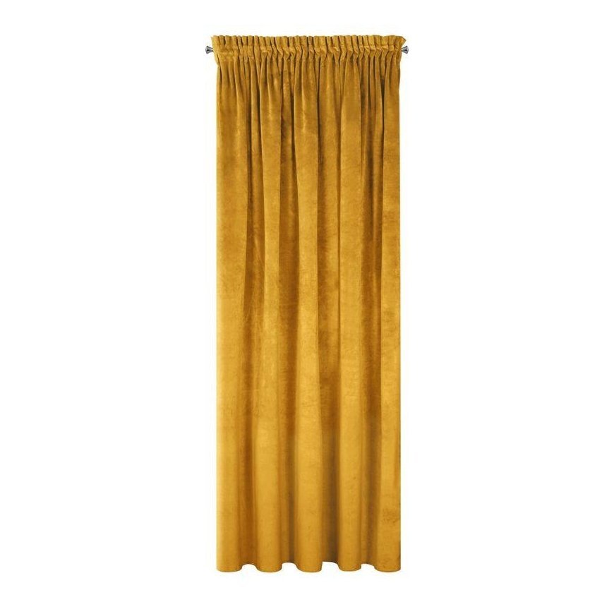 Naktinė užuolaida iš minkšto aksomo Eurofirany DIVA LINE RIA 140X270 cm, juosta/ tunelis/ kabliukai, – 3