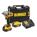 DeWalt Battery Wrench 1/2 ", 812Nm, XR 18V, DeWalt [DCF891P2T-QW] Li-Ion, 2x5.0Ah