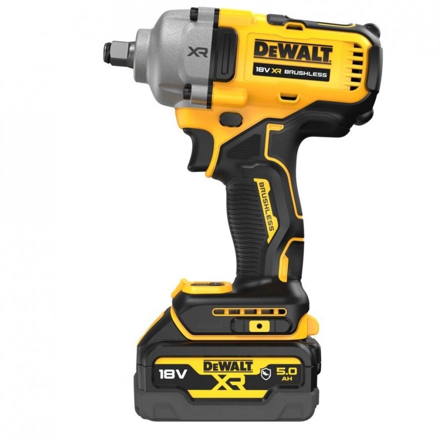 DeWalt Battery Wrench 1/2 ", 812Nm, XR 18V, DeWalt [DCF891P2T-QW] Li-Ion, 2x5.0Ah – 4