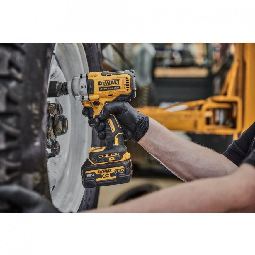 DeWalt akumuliatoriaus raktas 1/2 ", 812Nm, XR 18V, DeWalt [DCF891P2T-QW] Li-Ion, 2x5,0Ah – 8