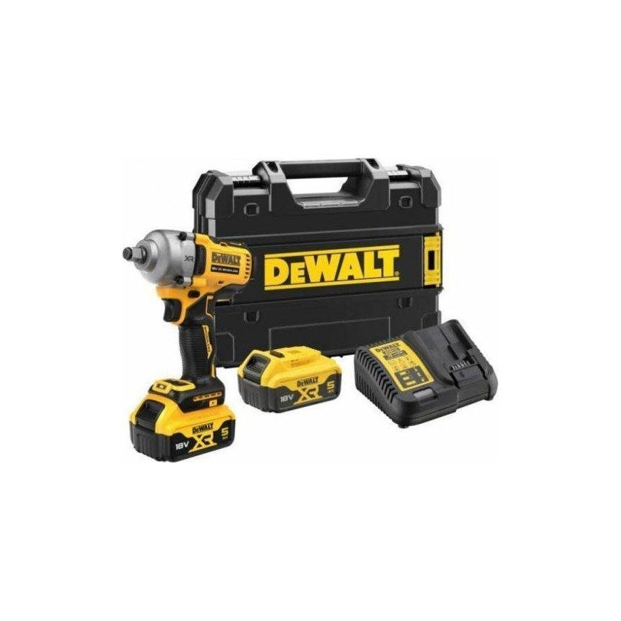 DeWalt akumuliatoriaus raktas 1/2 ", 812Nm, XR 18V, DeWalt [DCF891P2T-QW] Li-Ion, 2x5,0Ah – 9
