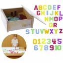 MASTERKIDZ Przezroczyste Cyfry i Litery 38 pcs. MASTERKIDZ Przezroczyste Cyfry i Litery 38 pcs.