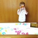 MASTERKIDZ Przezroczyste Cyfry i Litery 38 pcs. MASTERKIDZ Przezroczyste Cyfry i Litery 38 pcs.