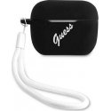 Guess protective case GUACAPLSVSBW silicone vintage for AirPods Pro black