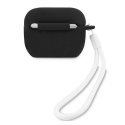 Guess protective case GUACAPLSVSBW silicone vintage for AirPods Pro black