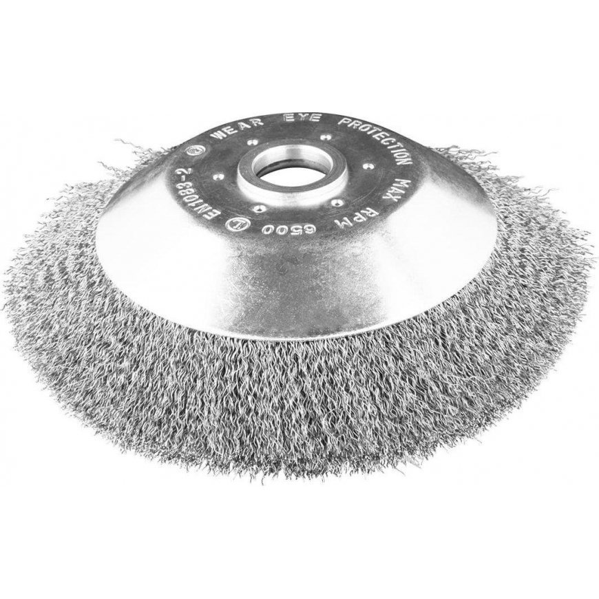GRAPHITE Vielinis šepetys krūmapjovei 200 x 25,4 mm, minkšti, banguoti laidai – 5