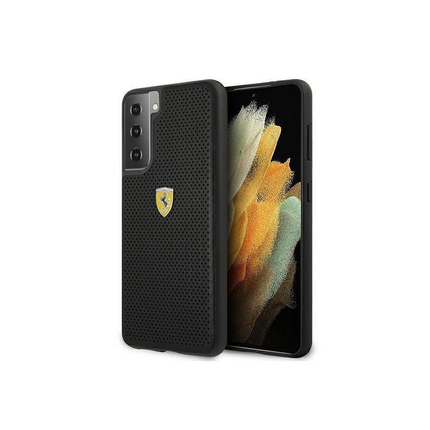 Ferrari FESPEHCS21SBK S21 G991 Exclusive/Black Hard Case On Rails Perforated