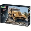 Revell Plastic Model Sd.Kfz. 7 1:72